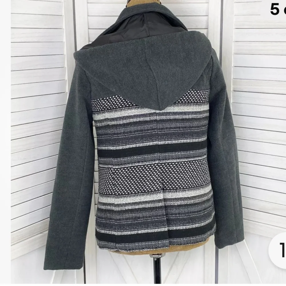 Jack by bb Dakota grey western wool coat size small